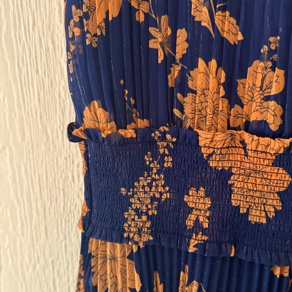 Nanette Lepore printed pleated sleeveless dress size 6 - Picture 11 of 13